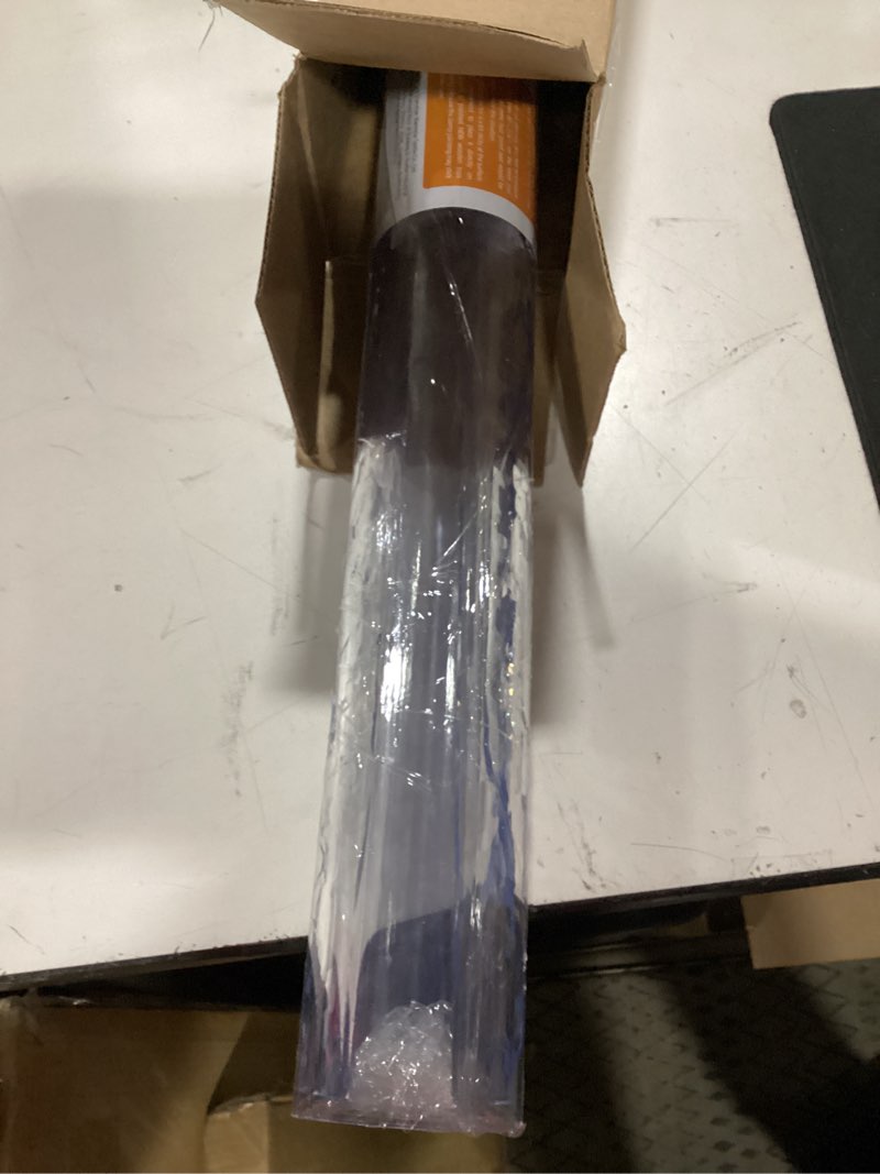 Condition photo showing New/Like New for warmstar clear table cover protector 24 x 108 inch,1.5mm thick plastic table cover rectangle,pvc clear table protector,desk protector mat for kitchen, dresser, writing desk?dining room table clear 1.5mm 24" x 108"
