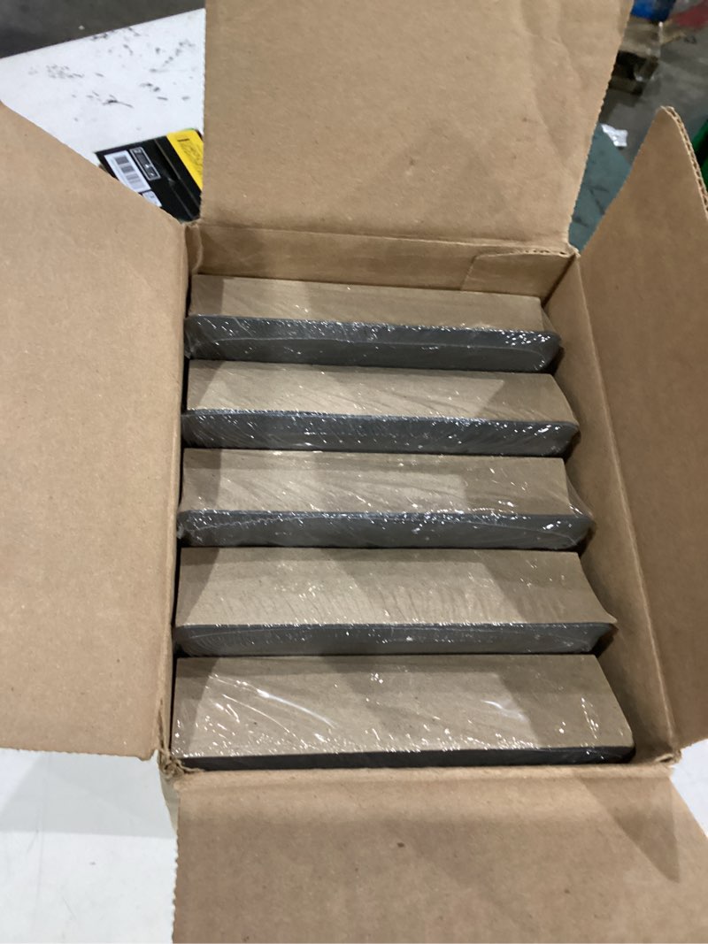 Condition photo showing Good Condition for imperial 4-in x 12-in 1-way steel grey granite floor register 5 -pack