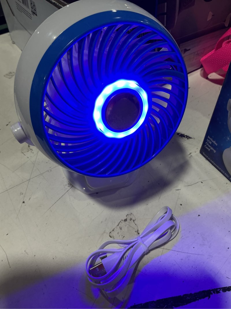Condition photo showing New/Like New for go fan blue steel