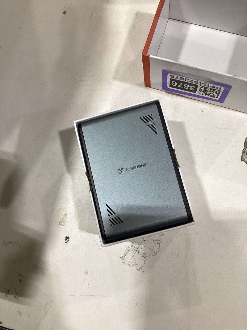 Condition photo showing New/Like New for TobenONE 18 in 1 Laptop Docking Station 3 Monitors, Triple 4K Display with 3 HDMI, 9 USB Ports, Gigabit Ethernet, PD3.0, for Windows/Dell/Lenovo/HP/Thinkpad Laptops (No Power Adapter) Grey-No Power Adapter