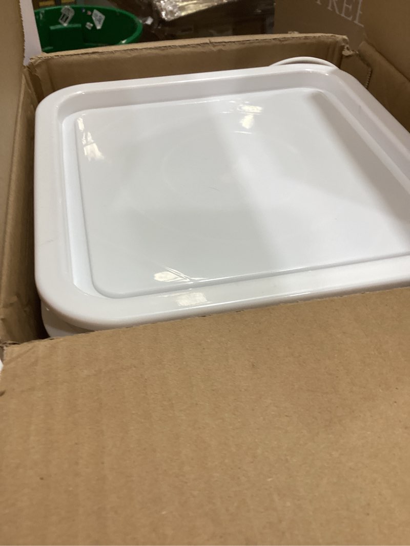 Condition photo showing As Is for tankless water heater flushing kit includes 1/4hp submersible sump pump with two adapters & 3 gallons pail with bucket lid opener & two 1/2” dia x 6’ pvc hoses with washers
