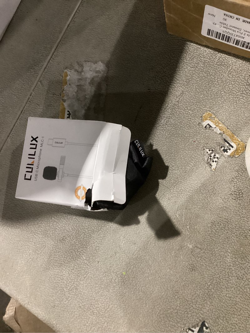 Condition photo showing Good Condition for cubilux usb c microphone, type c lavalier lapel clip mic compatible with samsung galaxy s25/s24/s23, ultra tab s11/s10/s9/s8, iphone 17/16/15 pro max, ipad pro 13/12.9/11, pixel 10/9/8/7 pro, 10 feet