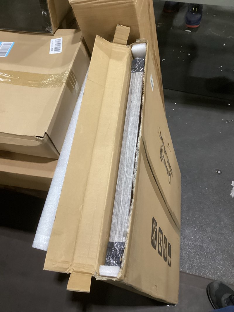 Condition photo showing New/Like New for 20x30 frame set of 2, rustic grey wood style - display 16x24 picture with mat or 20 x 30 poster without mat, wall mounting horizontal and vertical grey 20x30 in