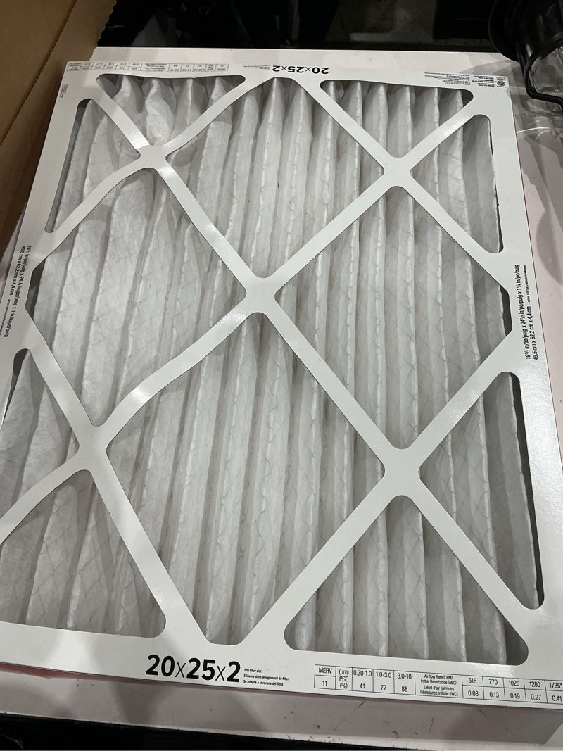 Condition photo showing As Is for bestair 20-in w x 25-in l x 2-in merv