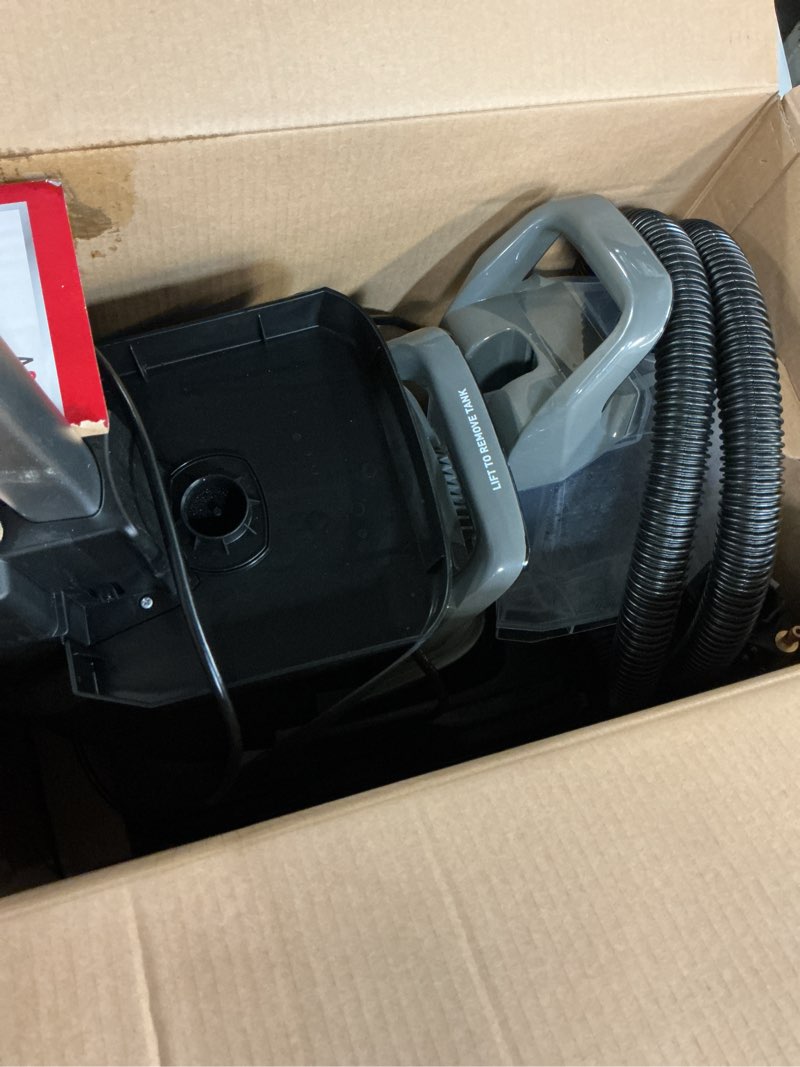 Condition photo showing As Is for hoover powerscrub xl carpet cleaner machine, fh68010