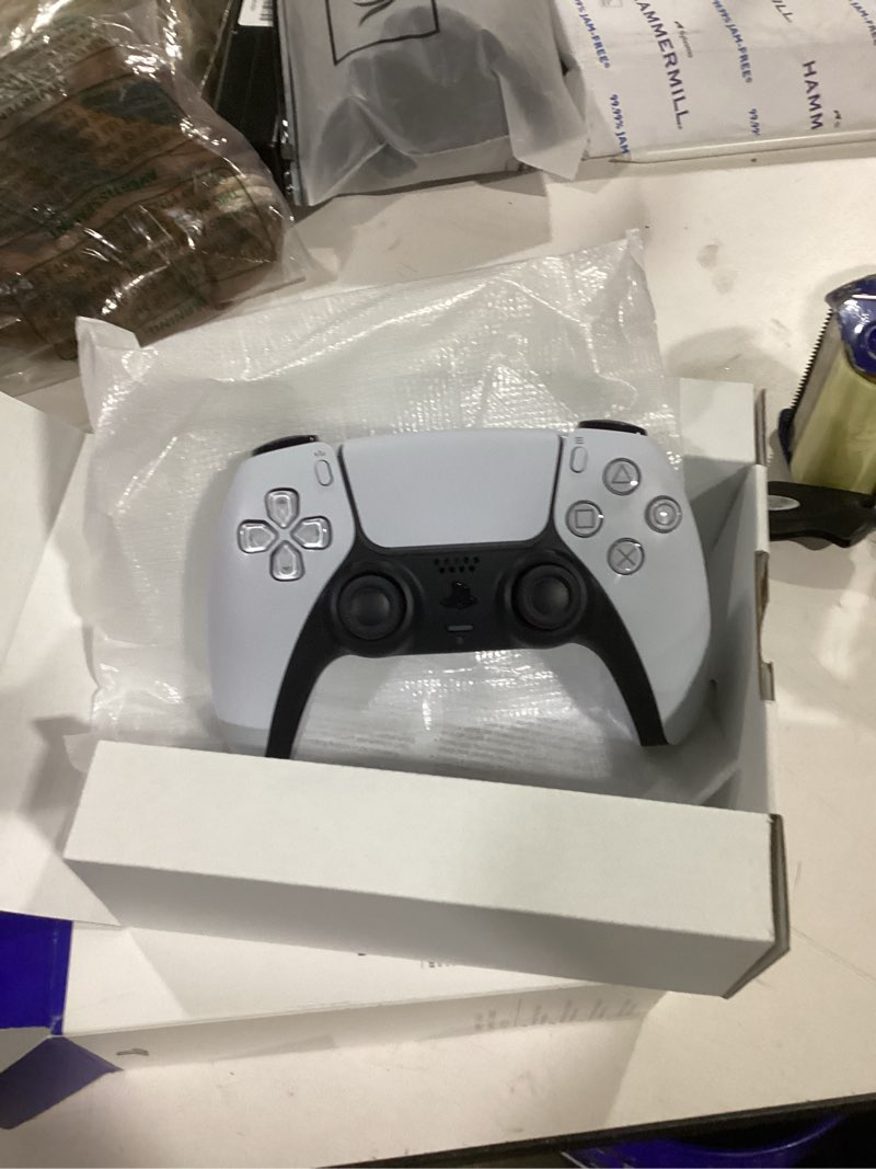 Condition photo showing New/Like New for playstation dualsense™ wireless controller - for ps5, pc, mac & mobile white