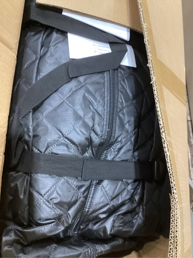 Condition photo showing Good Condition for goldcamp 3-4 person portable steam sauna tent, outdoor spa camping detox relaxation quilted box with heat retention design, 86.6"x86.6"x75" gray and black with carry bag (no stove)