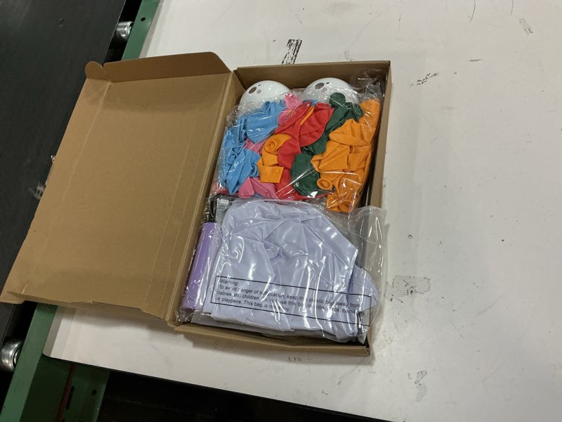 Condition photo showing New/Like New for Kasyat 2 Sets Spider Party Balloon Column Stand Kit with 2 Spider and 100 Red Blue Black Latex Balloons, Adjustable Arch Stands for Birthday Baby Shower Hero Theme Party Decorations Black 31 Inch Spider