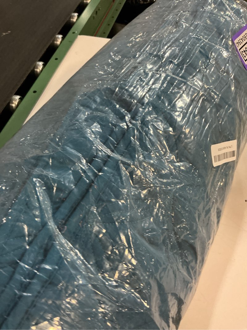 Condition photo showing Good Condition for Litanika King Size Quilt Bedding Set - Teal Lightweight Comforter Bedspreads & Coverlets Turquoise - Bedding Cover Bed Decor All Season - 3 Pieces (1 Quilt, 2 Pillowcases) Teal Blue King