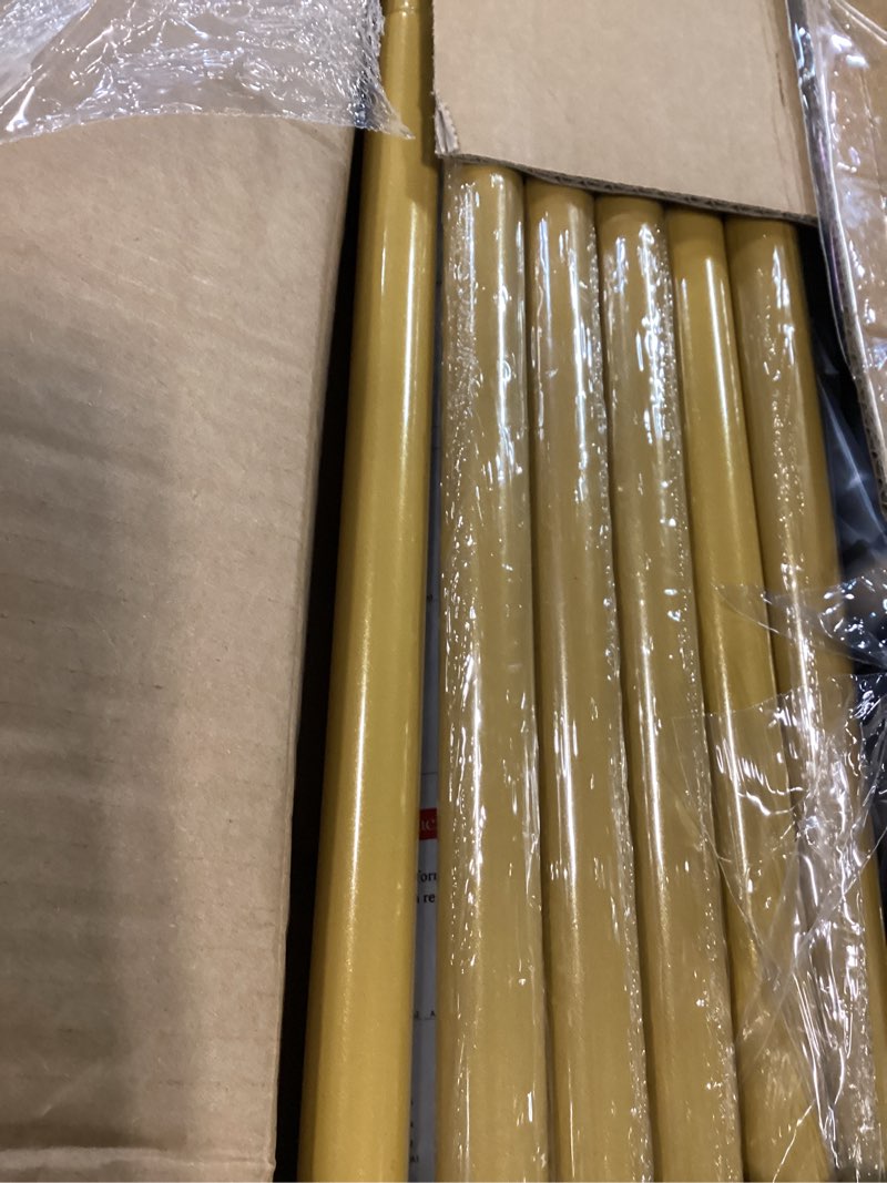 Condition photo showing New/Like New for backdrop stand 6.6ft wedding arch backdrop stand heavy duty gold square metal balloon arch stand for wedding, birthday party, baby shower celebration decorations 6.6ft x 6.6ft