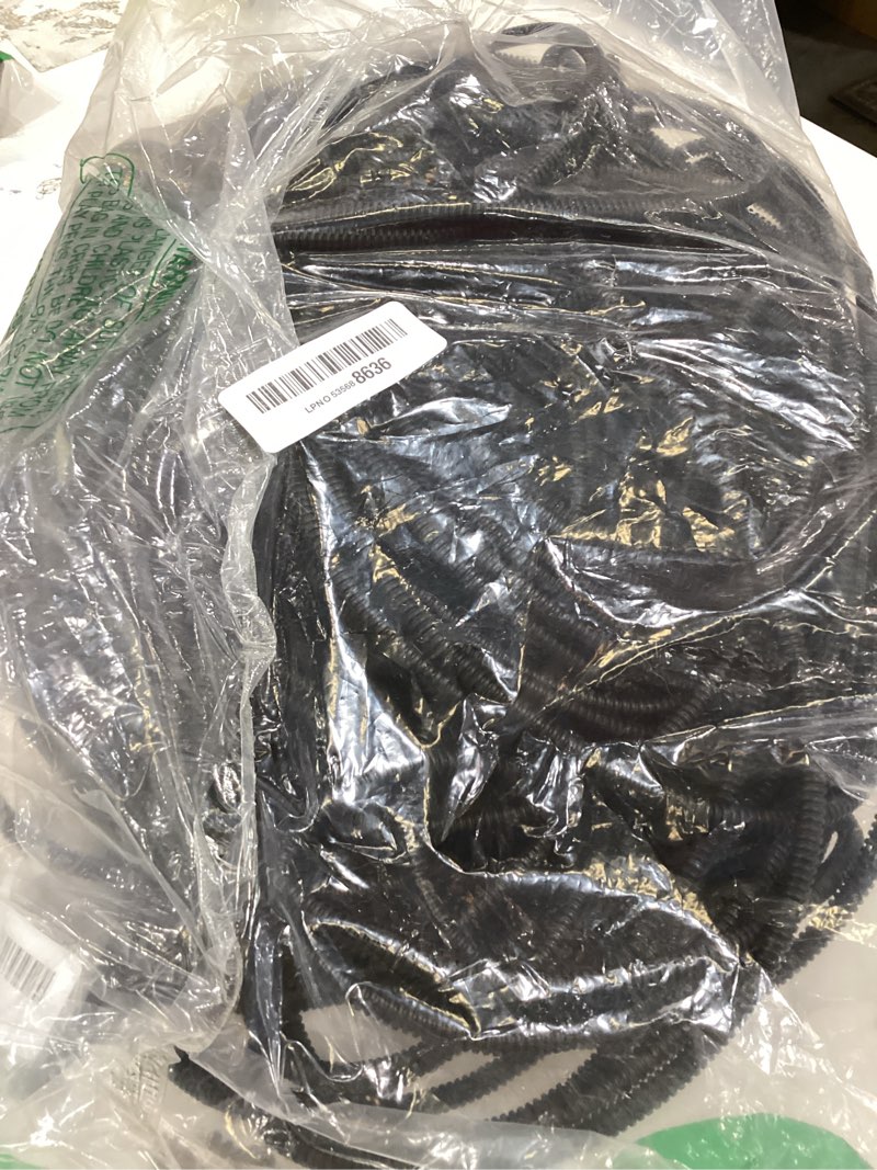 Condition photo showing Good Condition for 250ft split wire loom tubing, 1/4 inch wire protector tubing, automotive wire flexible conduit cord covers with 20 cable ties for automotive marine rv agriculture electrical cable protection black 1/4in x 250ft