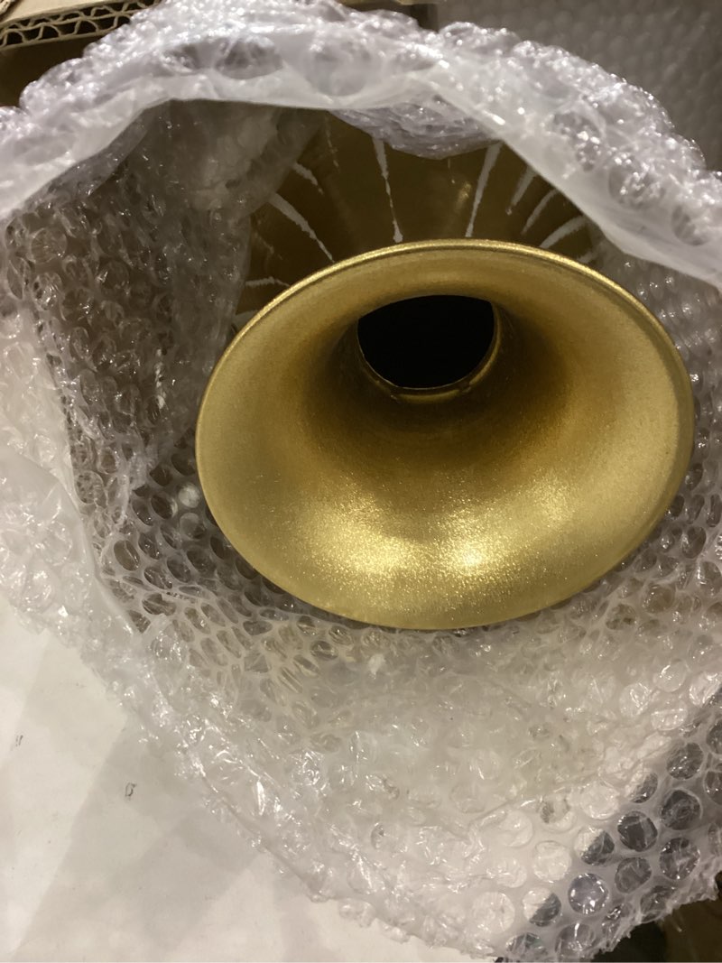 floor metal vase industrial style modern style decoration home white gold flower metal vase gorgeous