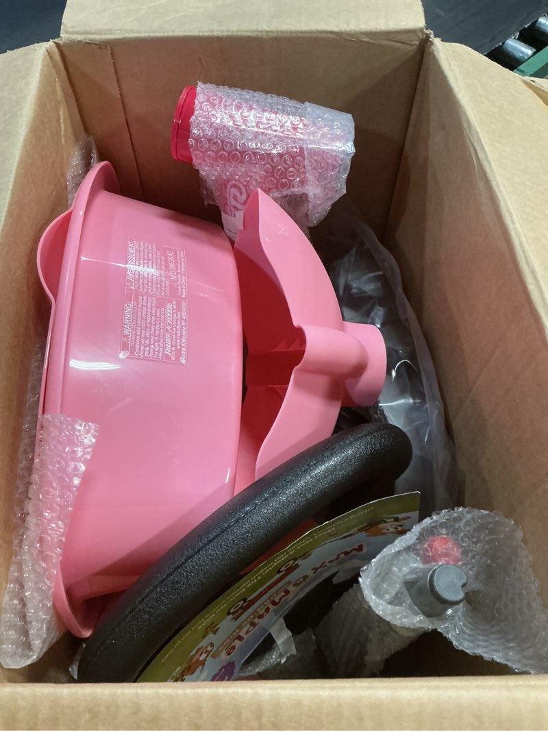 Condition photo showing Good Condition for radio flyer, 3-in-1 stroll 'n trike, 3 stages grows with child, pink tricycle
