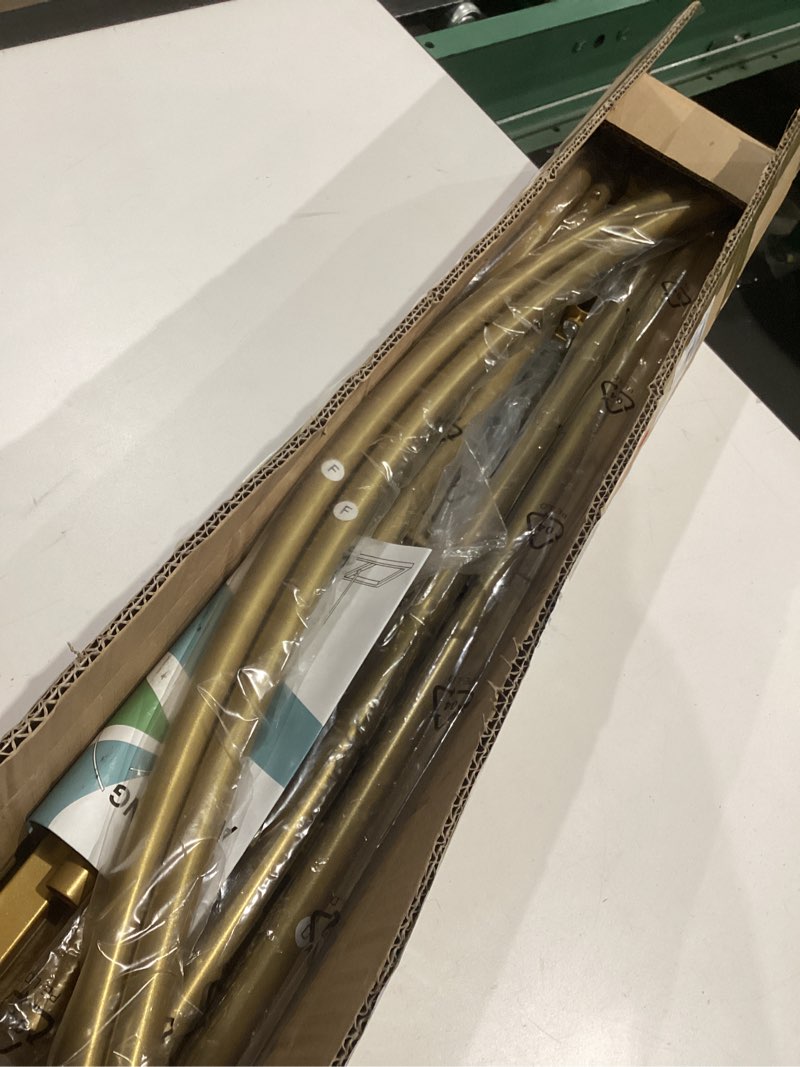 Condition photo showing Good Condition for gt getco tech wedding arches for ceremony, set of 2 gold a rch backdrop stand flower arch backdrop stand metal w edding arch for parties baby shower w edding decoration(8ft&6.8ft)