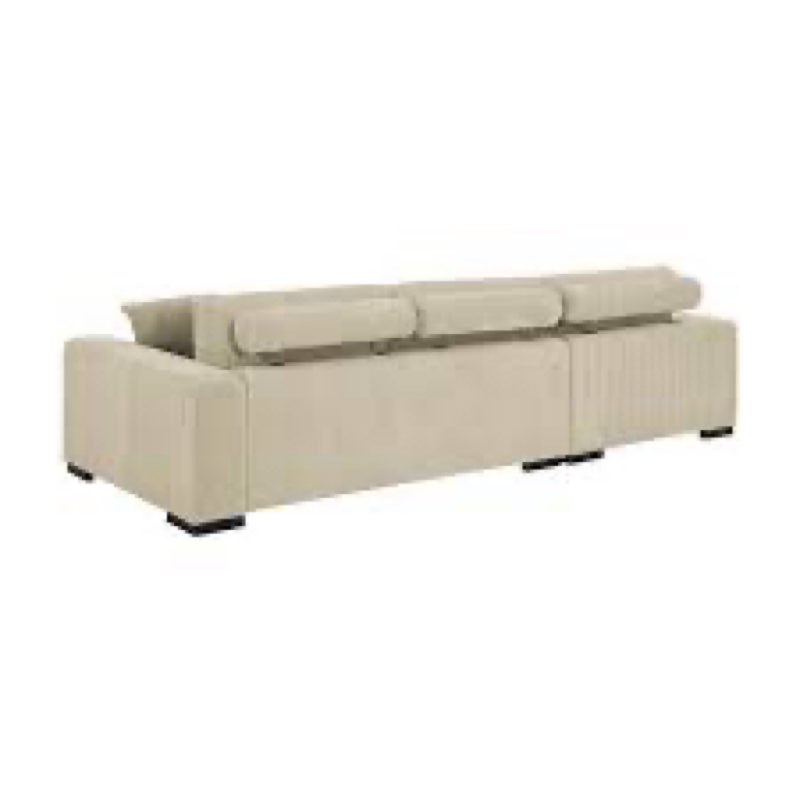 Wade Logan® Asyiah 114.5" Wide Microfiber Sofa, incomplete only 1 box 