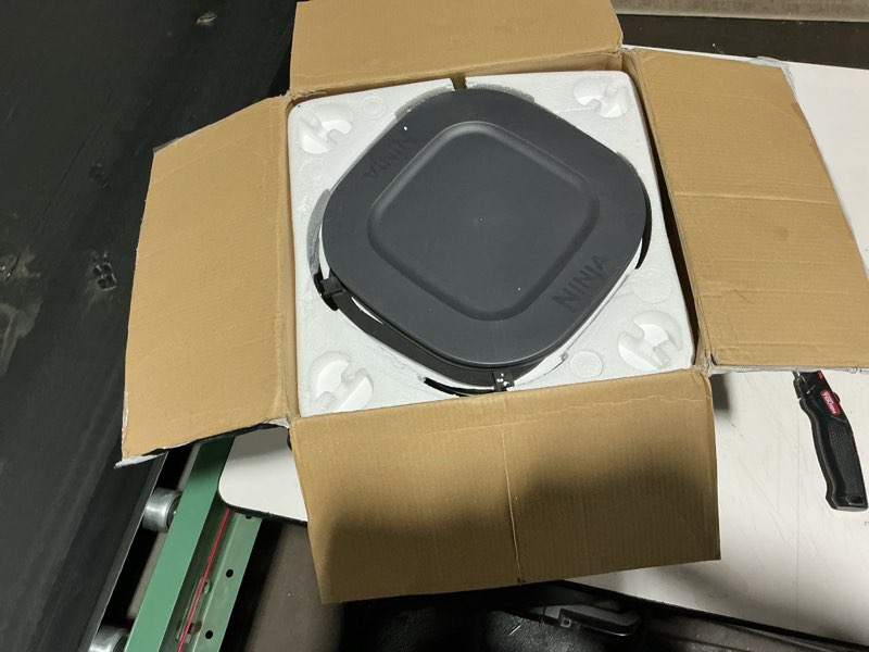 Condition photo showing Good Condition for ninja crispi 4-in-1 glass air fryer | 450°f | non-toxic | 4qt & 6-cup glass containers w/lids | microwave, freezer, dishwasher safe | max crisp, air fry, bake, recrisp | stone | fn101st stone 4 qt