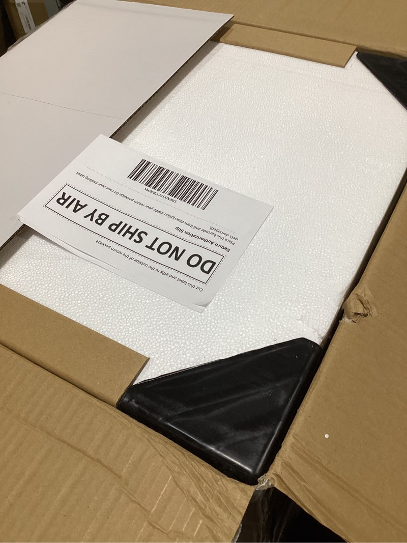 Condition photo showing As Is for Frigidaire, 4.5 cu ft Refrigerator, Stainless Steel Door, Platinum Series 4.6 cu ft