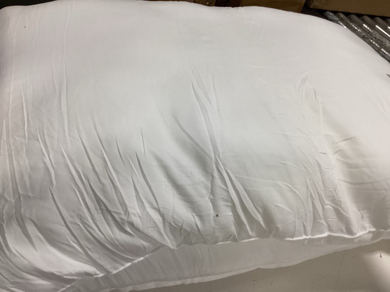 Condition photo showing As Is for Bedsure King Size Pillows Set of 2 - King Size Bed Pillows 2 Pack for Sleeping, Soft and Supportive, Hotel Quality, Original Down Alternative Filling for Side, Back Sleepers Soft-2PK King