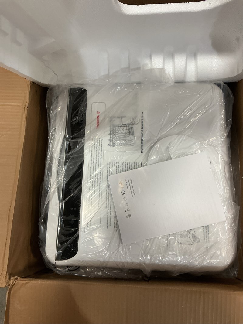 Condition photo showing Good Condition for NOVETE Portable Countertop Dishwashers, Compact Dishwashers with 5L Built-in Water Tank & Inlet Hose, 5 Washing Programs, Baby Care, Air-Dry Function and LED Light for Small Apartments