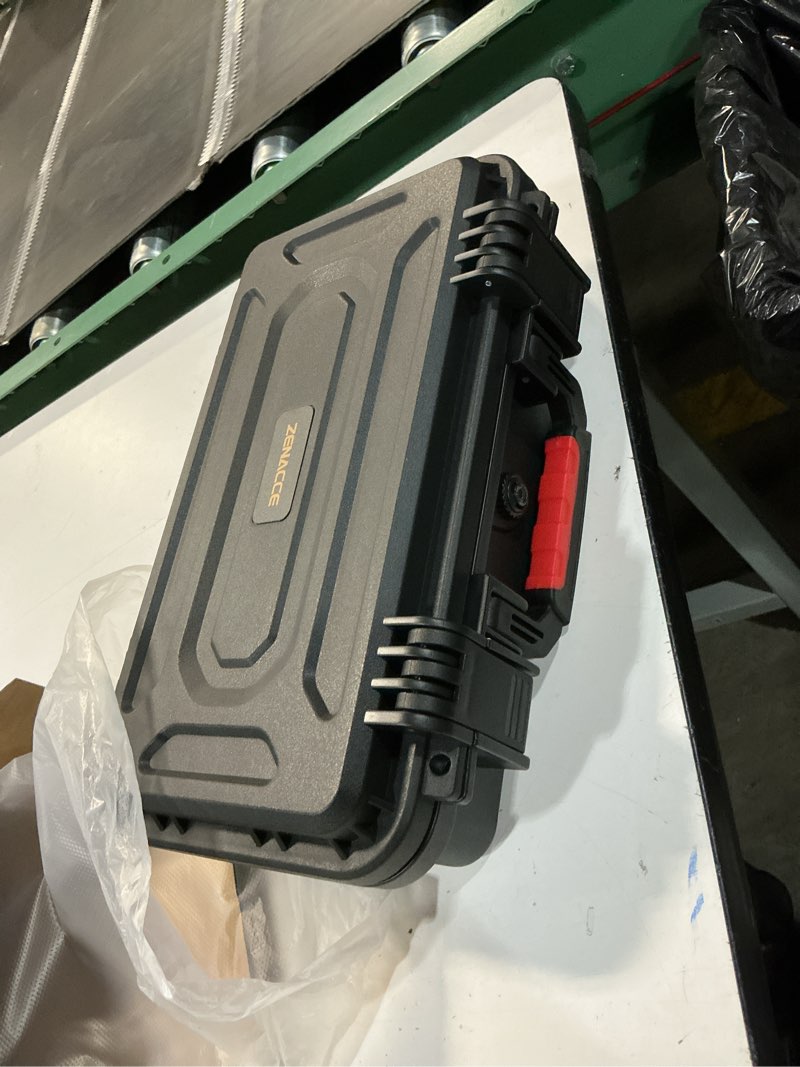 Condition photo showing New/Like New for zenacce hard shell carrying case compatible with 2025 nintendo switch 2, travel bag holds new switch 2 console, power adapter, cable and other accessories