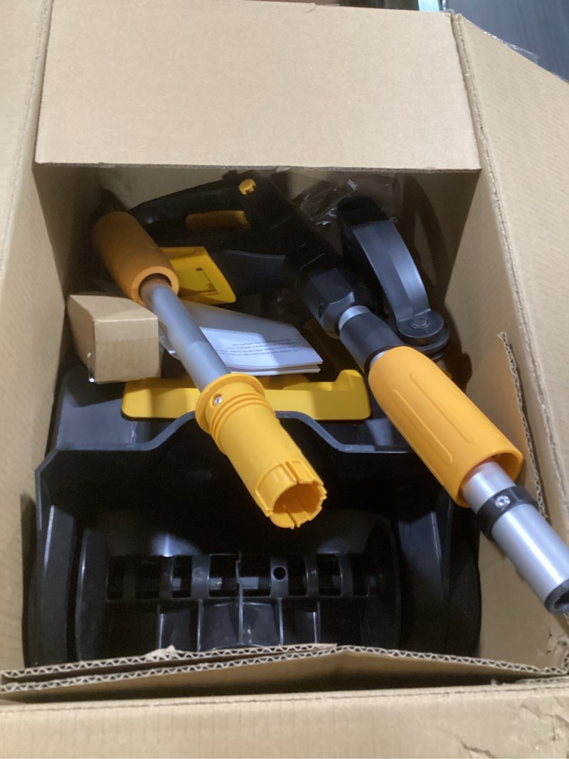 Condition photo showing Good Condition for Cordless Snow Shovel Compatible with DeWalt 20V MAX Battery (Tool Only), 11" Lightweight Electric Snow Blower with 20FT Max Throw & Adjustable Handle, Snow Thrower for Driveway, Deck, Patio & Steps