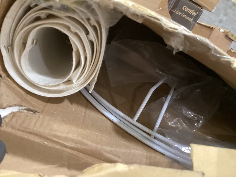 Condition photo showing Good Condition for lamp shades drum lampshades 11.8\" top x 11.8\" bottom x 10.2\" high(spider), modern medium lamp shade for table lamp & bedside lamp, natural linen - lampshades replacement (beige, 2 pack)