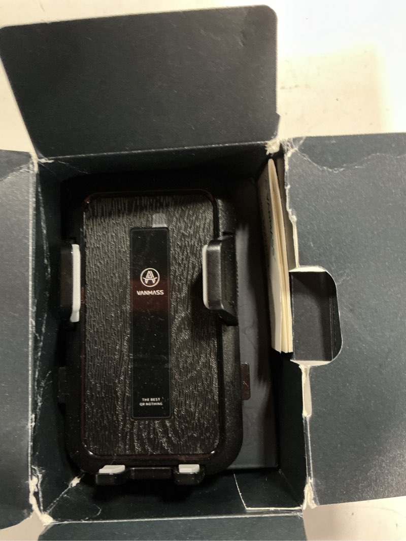 Condition photo showing Good Condition for vanmass 2026 car phone holder?military-grade strongest 90+lbs suction?phone holder for your car dashboard windshield vent cell phone mount truck stand cradle for iphone 17 pro max 16 15 14 13 android black