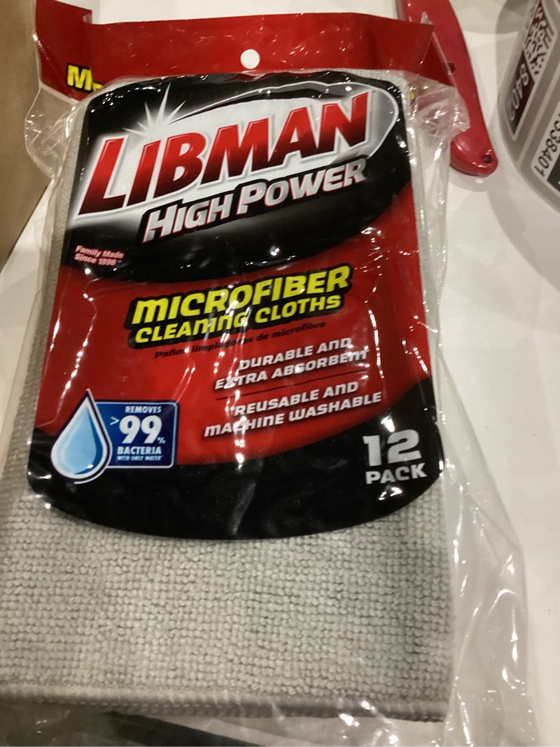 Condition photo showing New/Like New for Libman Microfiber Cleaning Cloths