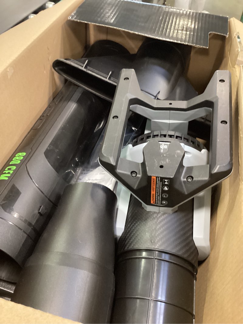 Condition photo showing As Is for Ego Power+ 880Cfm Blower With 2 X 4.0Ah Batteries And 320W Charger