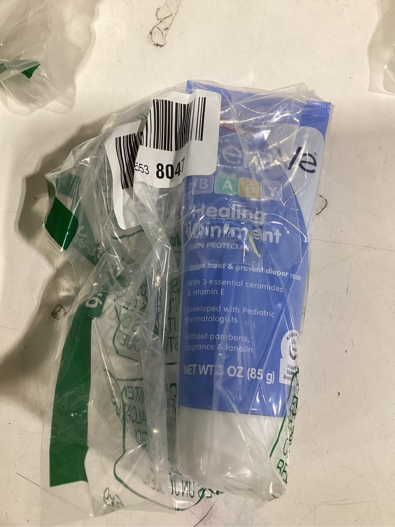 Condition photo showing As Is for CeraVe Diaper Rash Cream, Baby Healing Ointment for Extra Dry, Cracked Skin, Diaper Cream with Ceramides & Vitamin E, Lanolin, Fragrance, Paraben, Dye, Phthalates & Sulfate Free, 3 Ounce