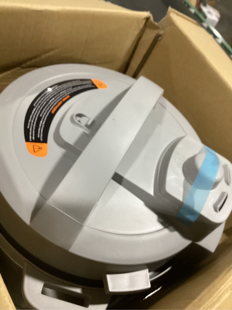 Condition photo showing item condition for Instant Pot, 8-Quart Whisper Quiet 9-in-1 Electric Pressure Cooker, Slow Rice Cooker, Steamer, Sauté, Yogurt Maker, Warmer & Sterilizer, App With Over 800 Recipes, Stainless Steel, Duo Plus 8 Quarts