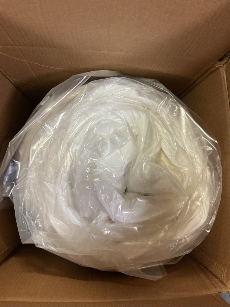 Condition photo showing New/Like New for fdw | 10 inch twin mattress | medium firm | gel memory foam mattress | white | bed in a box, certipur-us certified | pressure relief, cooling ventilated foam | washable removable cover white twin 10 in