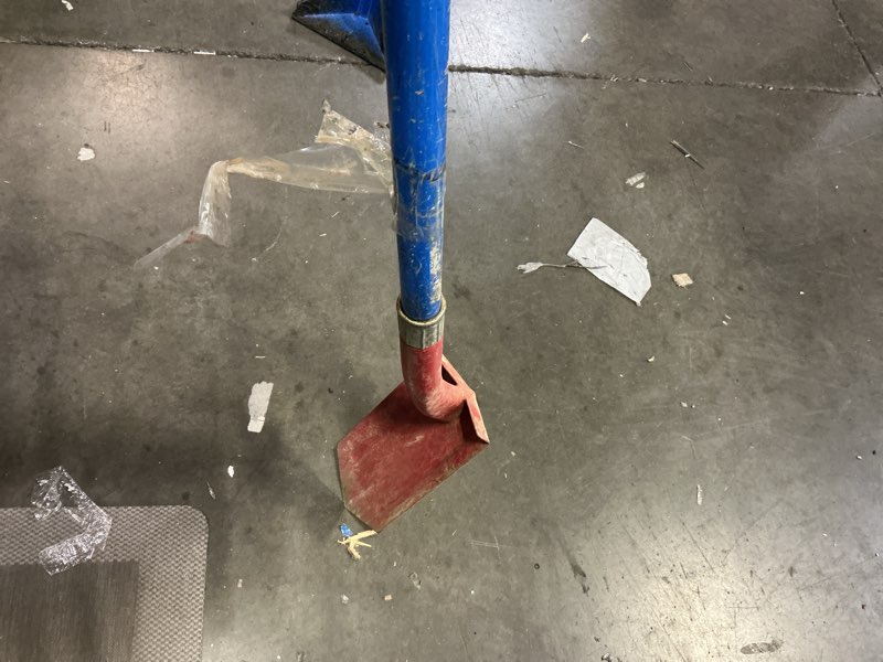Condition photo showing As Is for kobalt 40-in fiberglass handle trenching spade