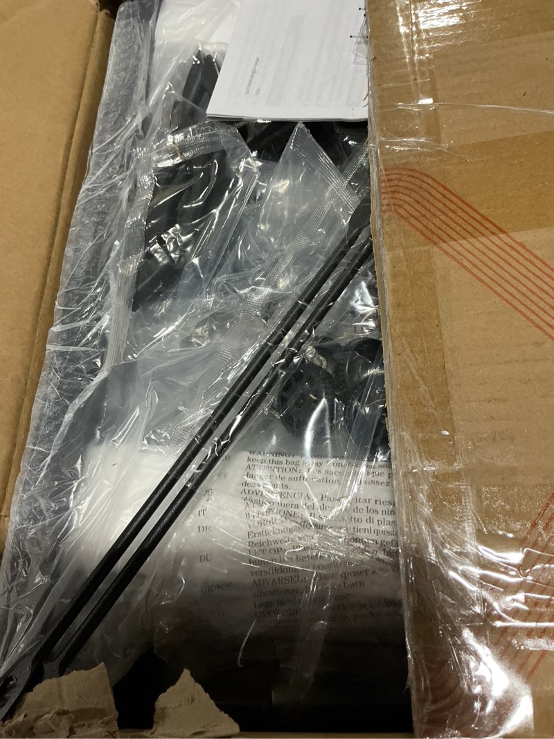 Condition photo showing Good Condition for WLIVE Fabric Dresser, 5-Drawer Tall Dressers for Bedroom, Storage Dresser Organizer with Wood Top, Sturdy Steel Frame, Chest of Drawers for Closet, Hallway, Charcoal Black Wood Grain Print