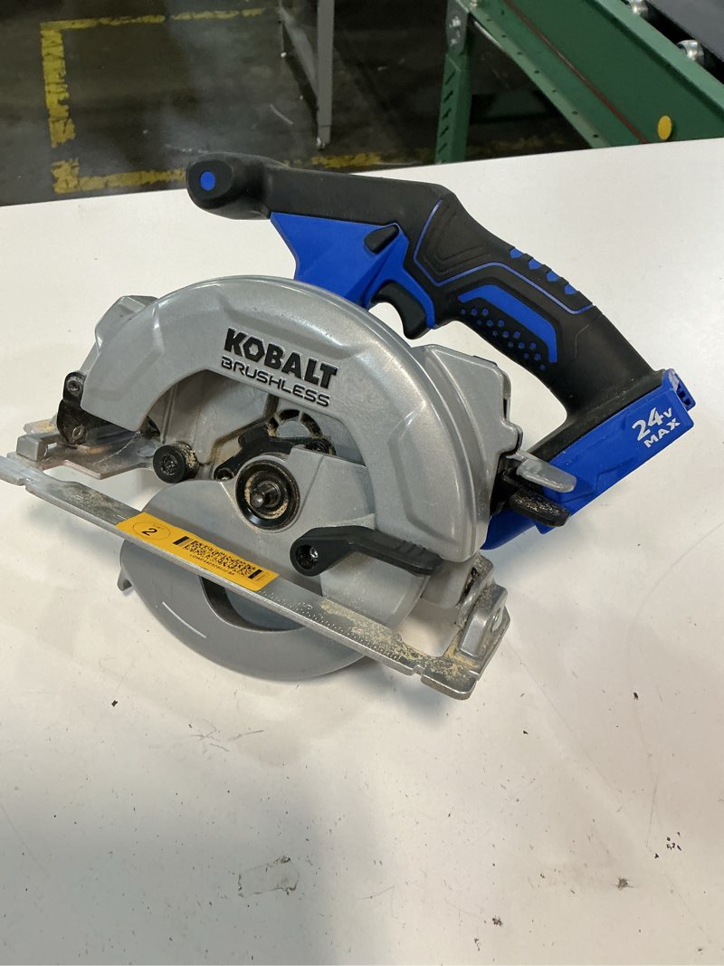 Condition photo showing Good Condition for kobalt 24-volt 6-1/2-in brushless cordless circular saw (battery not included and charger not