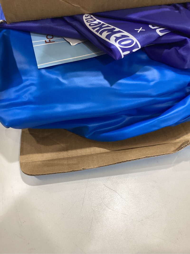 Condition photo showing As Is for Hot Wheels & FUNBOY Kids Sleepover Bed & Air Mattress. Perfect for Sleepovers. Includes Carrying Storage Bag, Twin Hot Wheels Convertible Twin