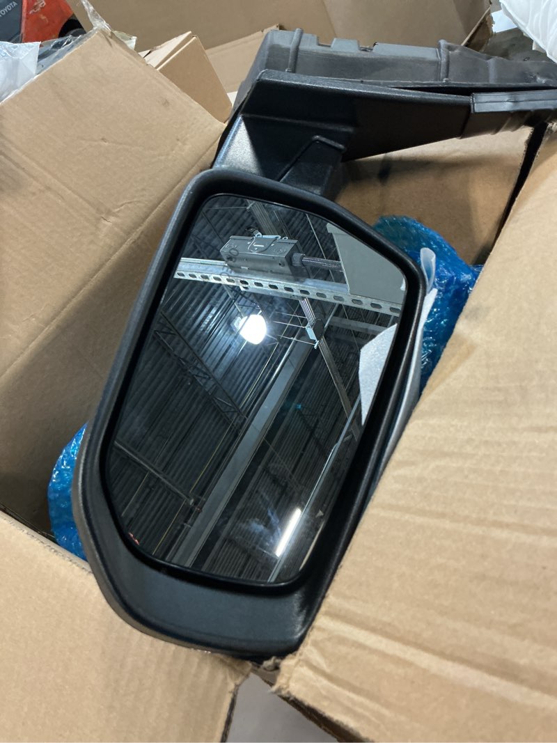 Condition photo showing Good Condition for 3-Pin Right Passenger Side Door Mirror Fit For 2016-2022 Chevy Malibu L & LS Models Without Turn Signal Light, Non-Heated, Replace# GM1321538 84288099 3 PIN-Texture Black Right Passenger Side