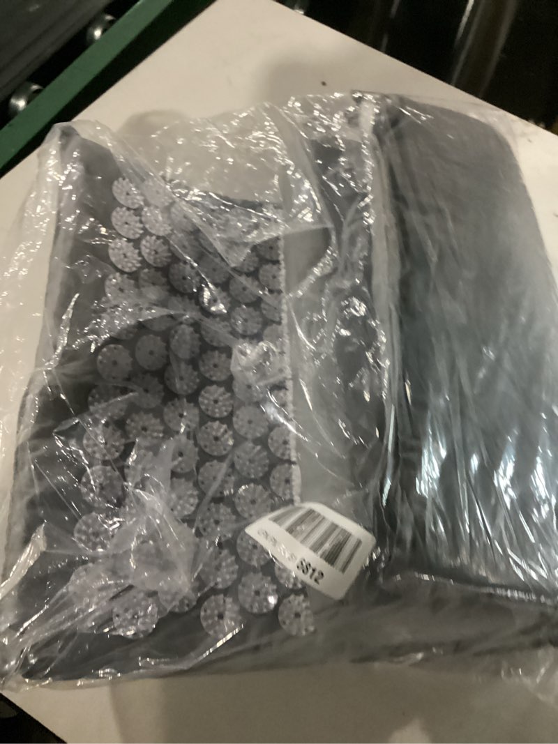 Condition photo showing Good Condition for ProsourceFit Acupressure Mat and Pillow Set for Back/Neck Pain Relief and Muscle Relaxation