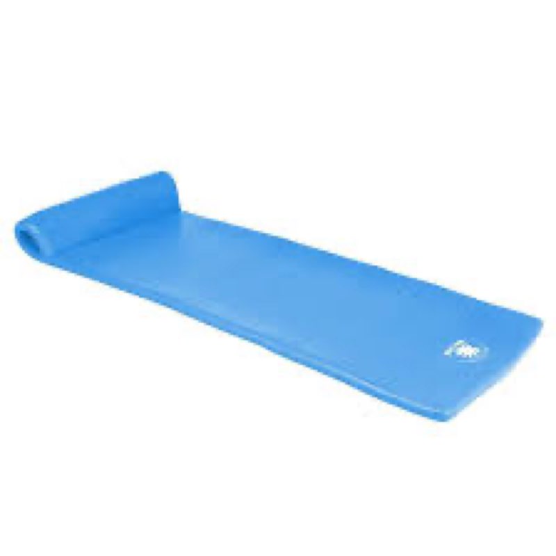 TRC Recreation Marina Blue Sunray Foam Pool Float, Made in USA