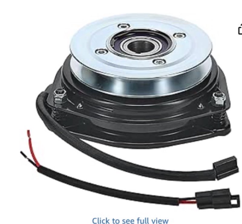 xtreme outdoor power equipment x0659 pto clutch compatible with/replacement for john deere 737, 757,