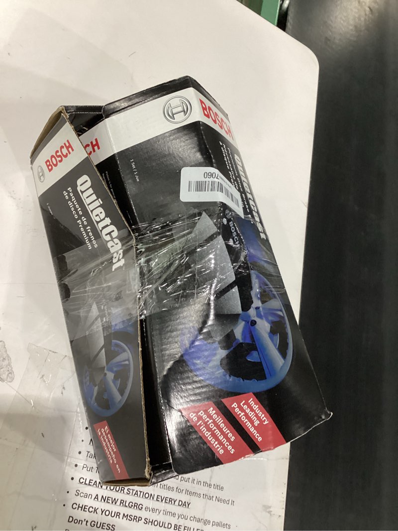 Condition photo showing Good Condition for bosch quietcast premium disc brake kit