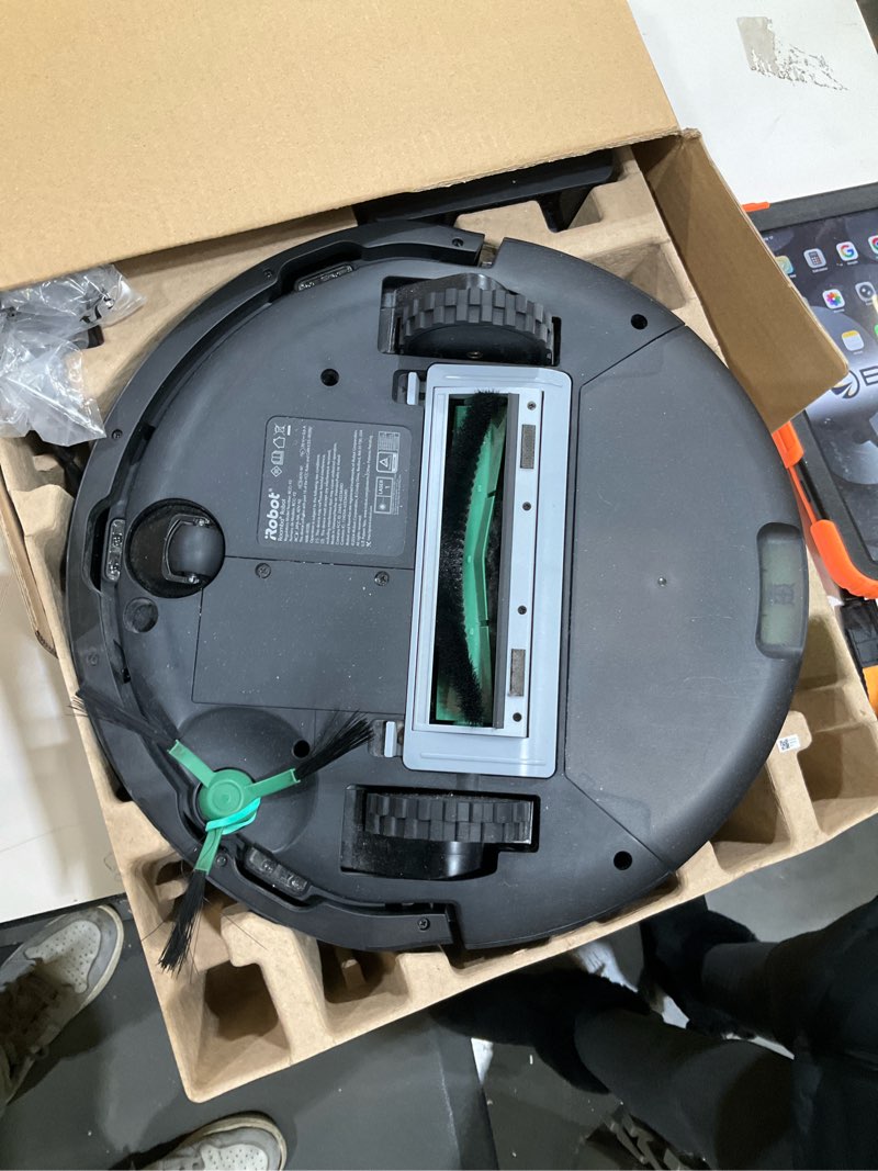 Condition photo showing As Is for iRobot Roomba 105 Vacuum - Easy-to-Use, Intense Power-Lifting Suction, LiDAR Navigation, Multi-Surface Cleaning, Cleans in Neat Rows, Self-Charging
