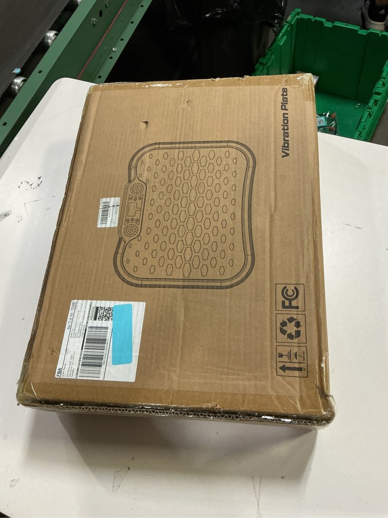Condition photo showing New/Like New for Vibration Plate Exercise Machine,Vibration Plate for Lymphatic Drainage Power Vibration Plate Machine Support 450 Lbs 250 Adjustable Speeds,Vibrating Plate Shake Plate Weight Loss Black