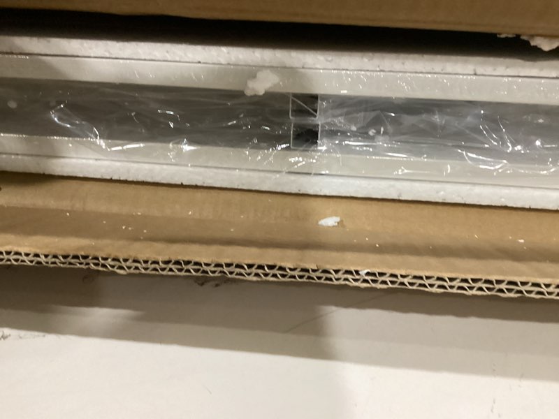 Condition photo showing Good Condition for aboxoo Printer Stand for Desk, Desktop Printer Shelf Large 3-Tier Multi-Purpose Office Organization Shelves for Home Office, White White Large