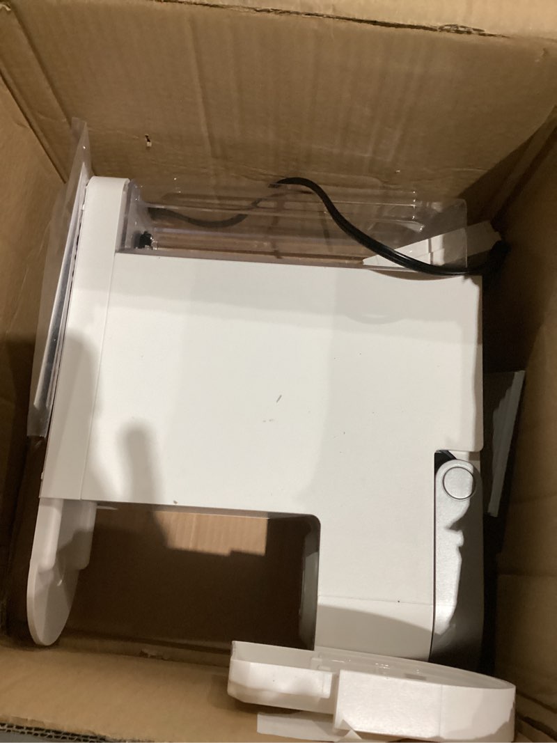 Condition photo showing As Is for Keurig K-Slim Single Serve K-Cup Pod Coffee Maker, Multistream Technology, 3 Brew Sizes, Slim and Sleek Design, 46oz Removable Reservoir, White