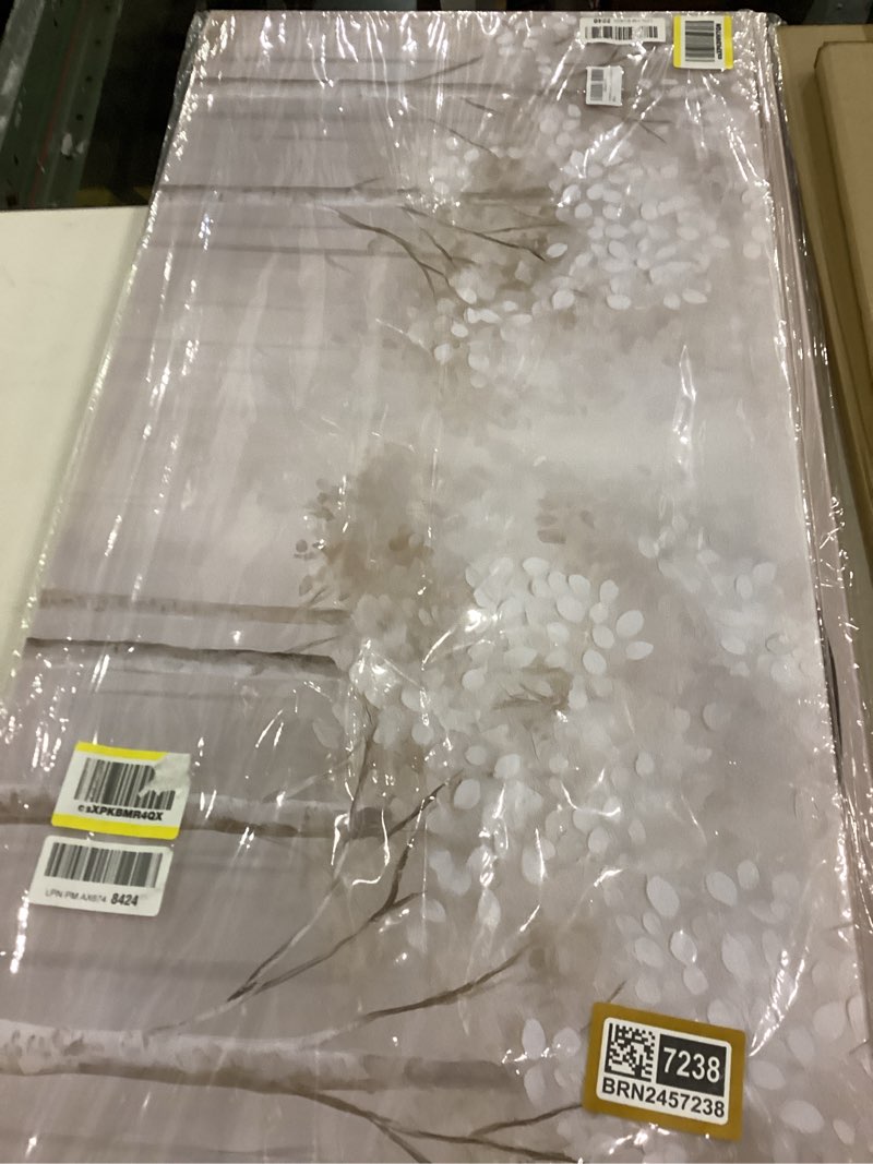 Prepeyssee Large Brown Abstract Wall Art for Living Room Geometry Black Boho Artwork for Bedroom Office Kitchen Modern Canvas Prints 20"x40" 20"L x 40"W black