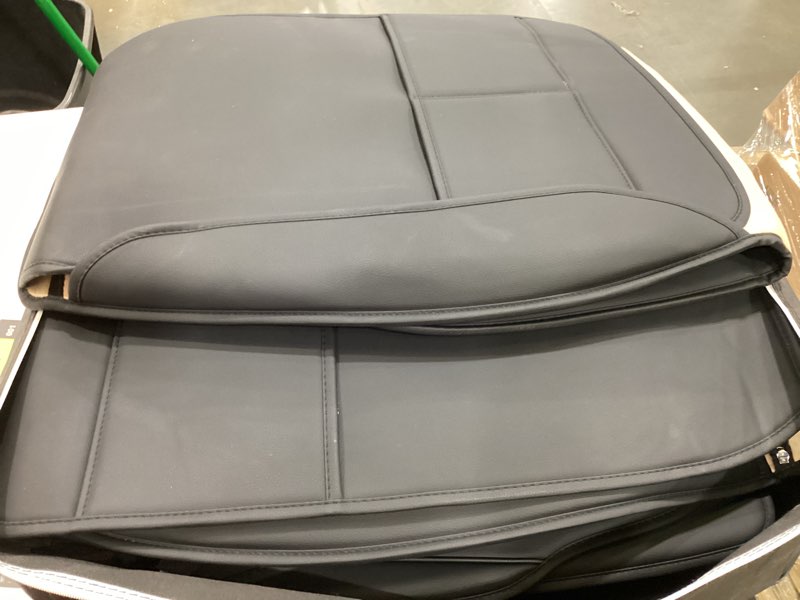 Condition photo showing Good Condition for jojobay car seat covers for dodge ram full set,fit ram 2009-2023 1500/2500/3500 pick-up truck,crew,regular,quad,mega cab,waterproof leather seat covers protectors?5pcs full set,black-brown? 5 pcs full set,black-brown