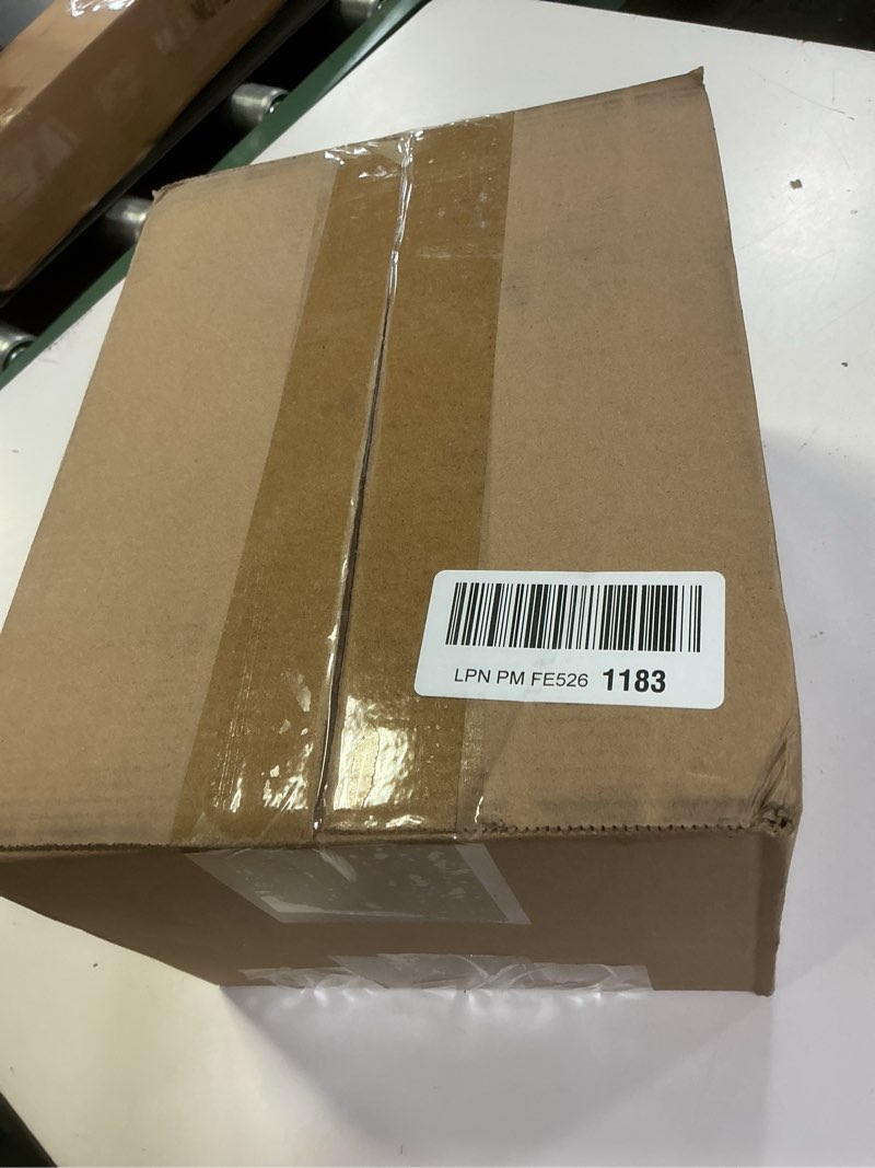 Condition photo showing New/Like New for 24Pack 8oz Plastic Jar Storage Container with White Lids Airtight Clear Wide-mouth Slime Storage Jars for Cosmetic Cream Light Clay