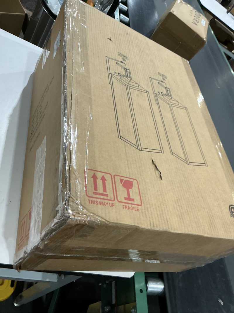 Condition photo showing New/Like New for outdoor lantern 