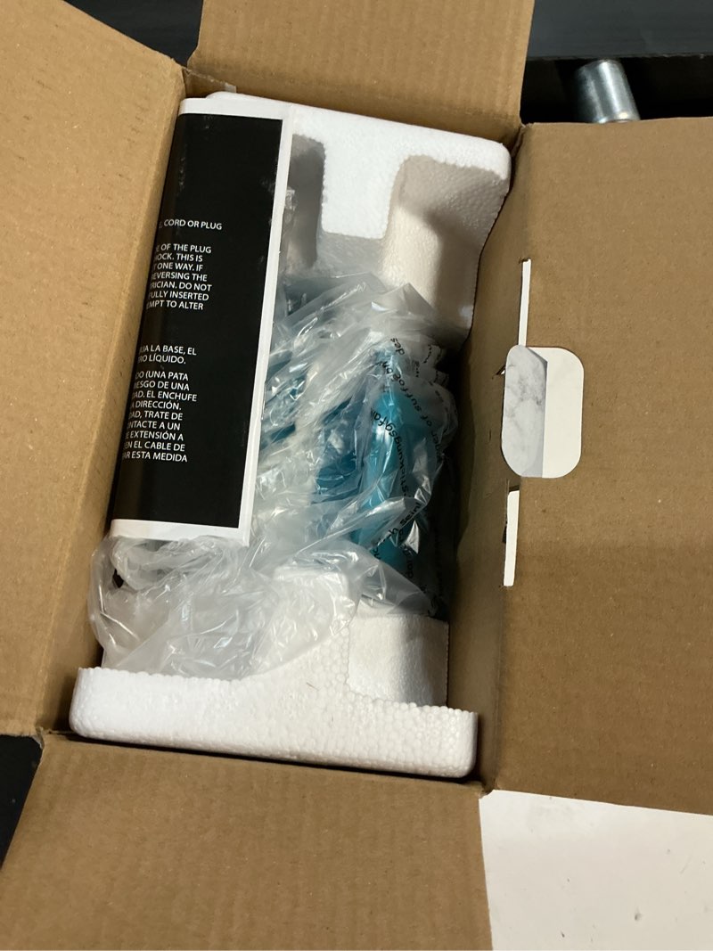 Condition photo showing Good Condition for holstein housewares stainless steel 2 section omelet & frittata maker, non stick coating, easy to clean, indicator lights, compact storage, prepare versatile recipes in minutes. 2 portions, teal 2 section teal